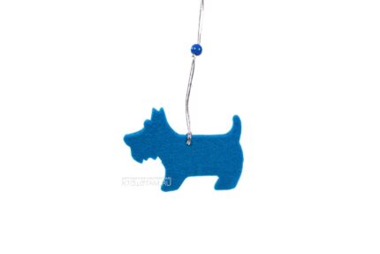 собака терьер из фетра елочная игрушка опт, сувениры символ года, год собаки символы сувениры, сувенир символ 2018 года, сувенир собака оптом, собака подарок из фетра