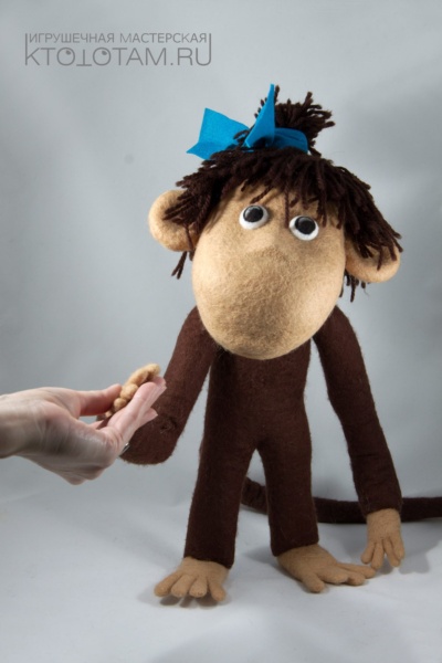Мартышка, обезьянка - персонаж мультфильма "38 попугаев"