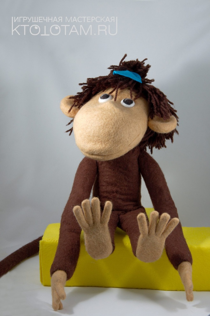 Мартышка, обезьянка - персонаж мультфильма "38 попугаев"