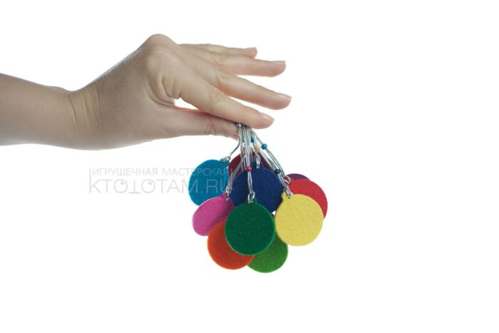 елочный шарик из войлока, сувенир, набор новогодних игрушек из фетра (натруальная шерсть 3мм) на заказ из войлока