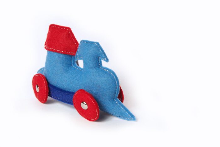 паровозик, набор мягких игрушек на тему "транспорт", елочные игрушки из фетра ручной работы