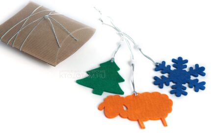 силуэтная игрушка из фетра с логотипом, игрушка из листового войлока