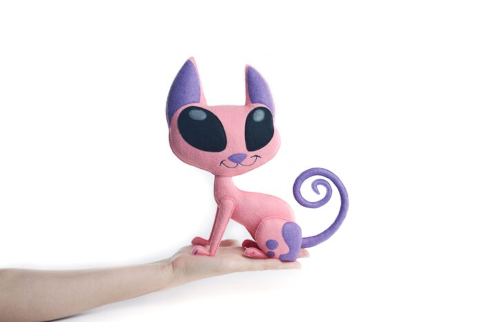 мягкая игрушка по картинке Мистер Кэт, персонаж мультфильма Mr. Kat