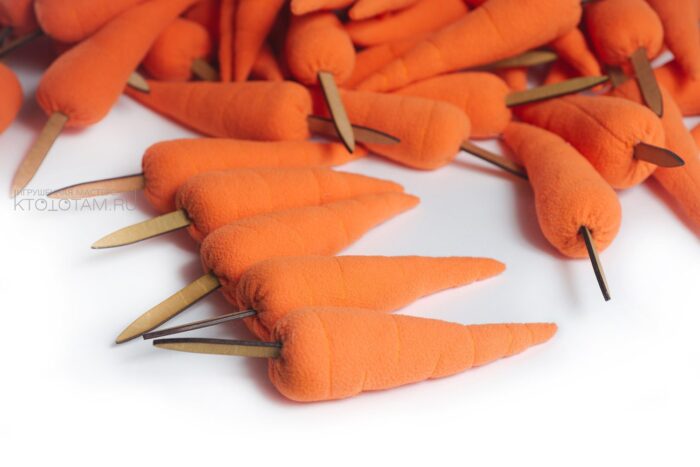 корпоративный новогодний подарок, набор для лепки снеговика, нос морковка на ножке из флиса