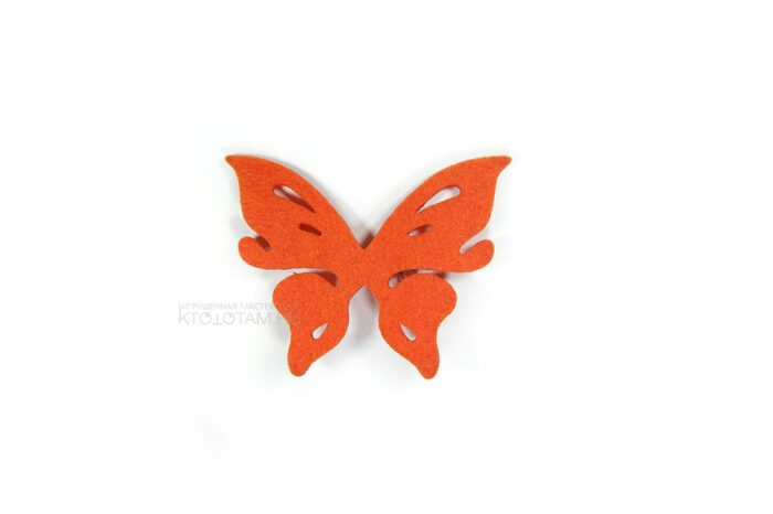 бабочка, эко значки из фетра, промо сувениры для печати логотипа