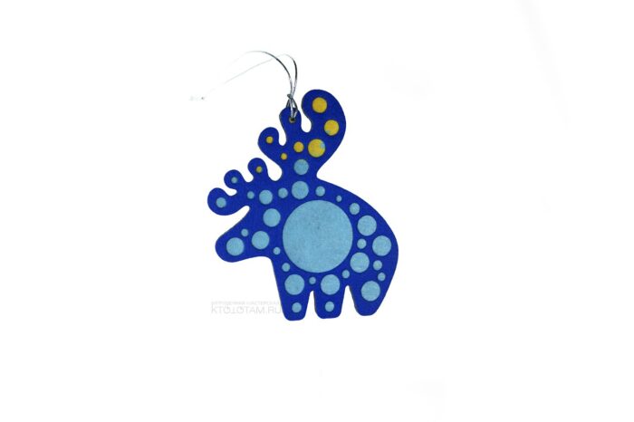 персонаж лось на заказ ёлочные игрушки по эскизу из фетра с логотипом