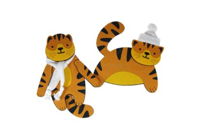 текстильный символ игрушка тигр год 2022 корпоративные подарки с логотипом опт