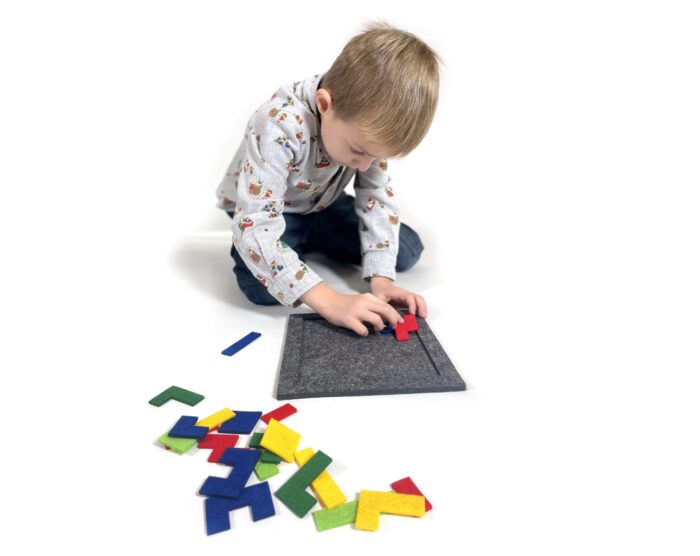 обучающая игра из фетра пазл вкладыш для малышей, развивающие игры из фетра, геометрический пазл, подарок для мальчика или девочки
