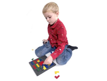 Квадрат, обучающая игра из фетра пазл вкладыш для малышей, развивающие игры из фетра, геометрический пазл, подарок для мальчика или девочки