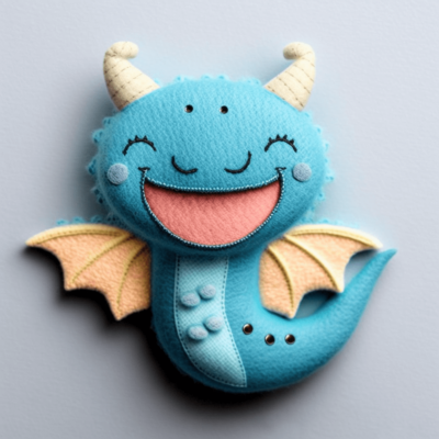 дракончик мягкая игрушка из фетра, сувенир символ года дракона, корпоративные персонажи с логотипом производство