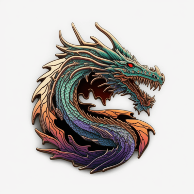 дракон брелок, идеи нестандартных корпоративных сувениров на тему символа 2024 года, необычные сувениры в виде драконов на заказ, разработка иллюстрации для мерча