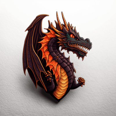 дракон, идеи необычных корпоративных сувениров на тему символа 2024 года, необычные сувениры в виде персонажей на заказ, разработка иллюстрации для мерча