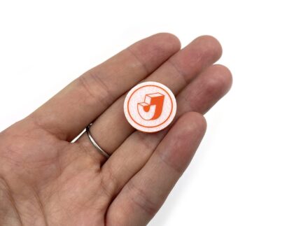 мини-значок из фетра на магнитном креплении, промо-подарки индивидуальной формы с логотипом на заказ