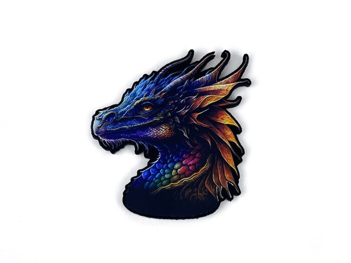 сувенир радужный дракон фигурка из фетра, корпоративные подарки на заказ с логотипом