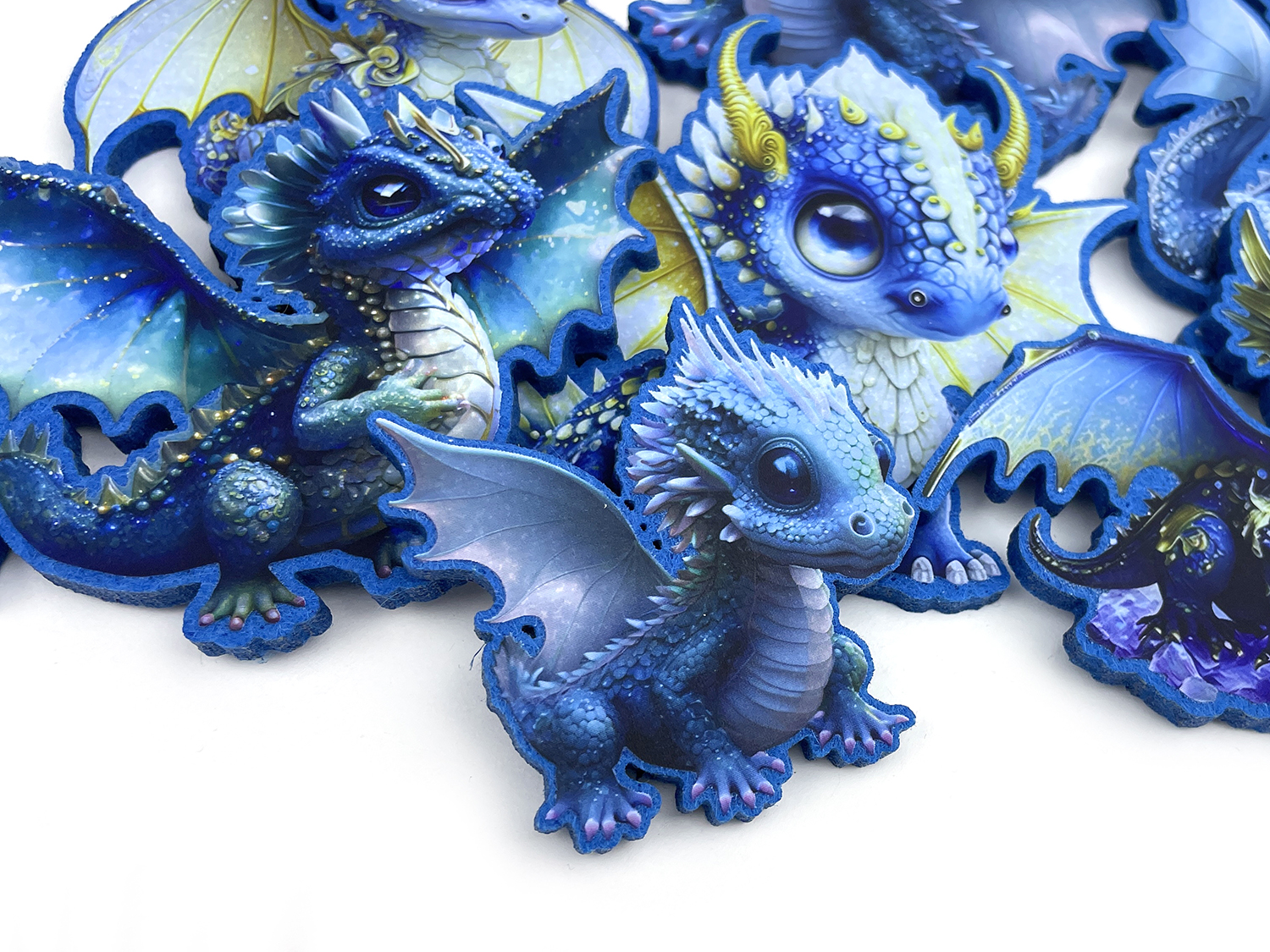 подарок на новый год ёлочные игрушки символ года дракона. корпоративные сувениры из фетра на заказ