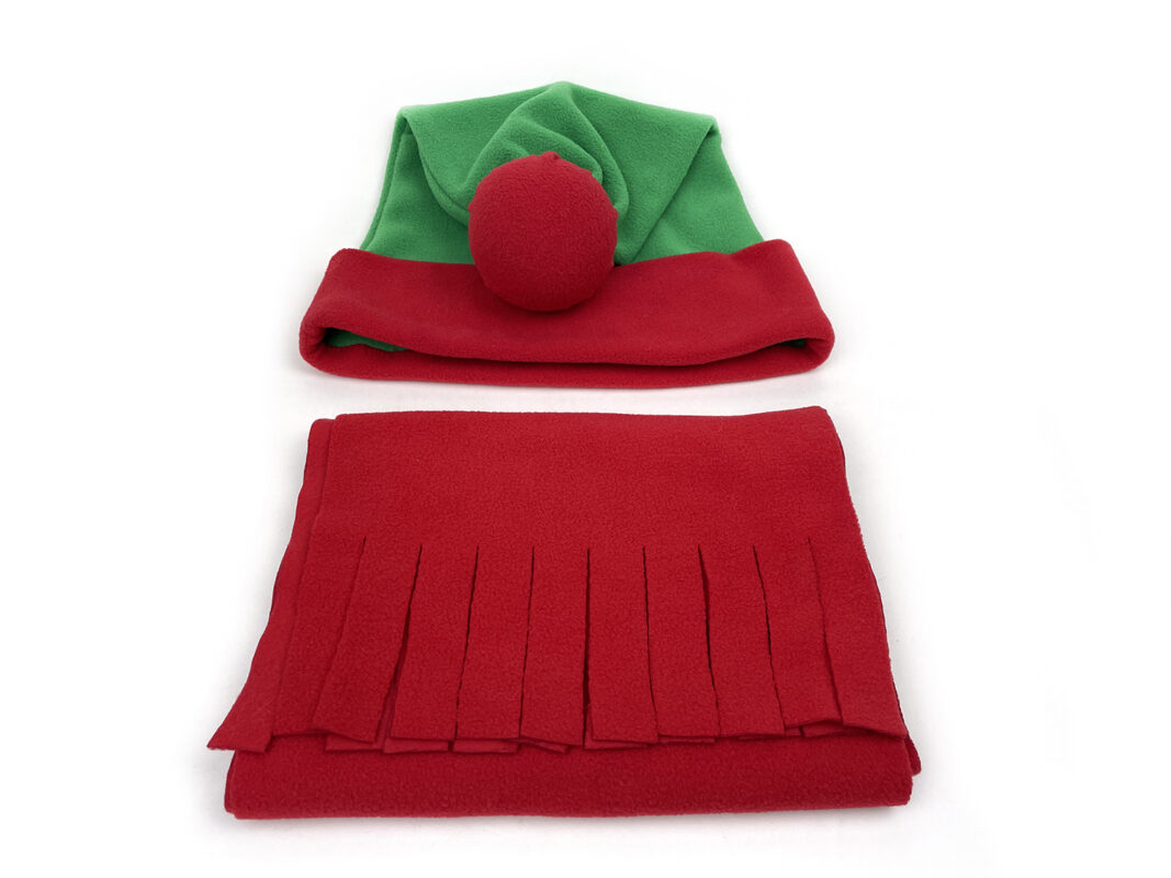 набор для лепки снеговика с красным шарфом из эко фетра, корпоративные подарки и сувениры из фетра, необычная сувенирная продукция из фетра